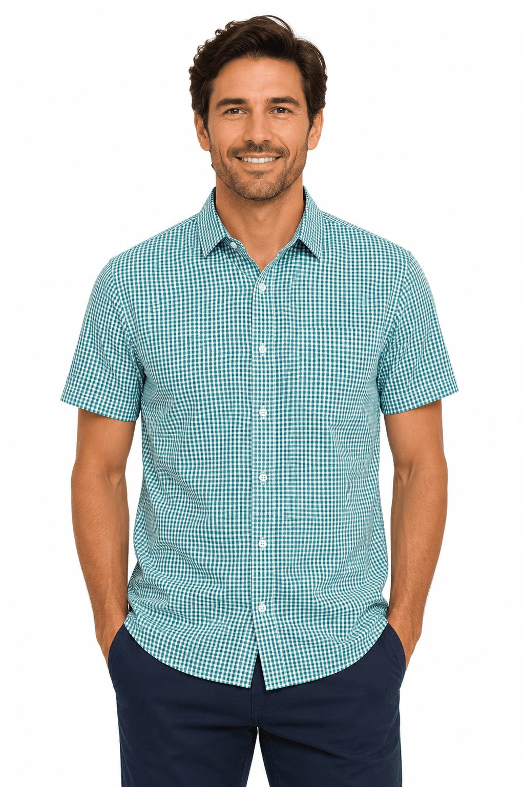 EPSOM MENS SHIRT SHORT SLEEVE RUNOUT