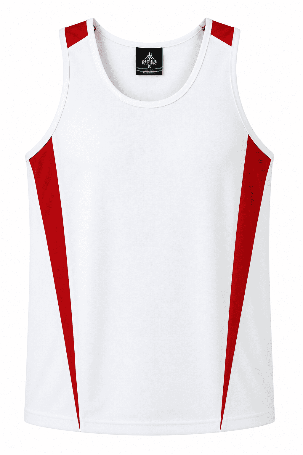 WHITE/RED