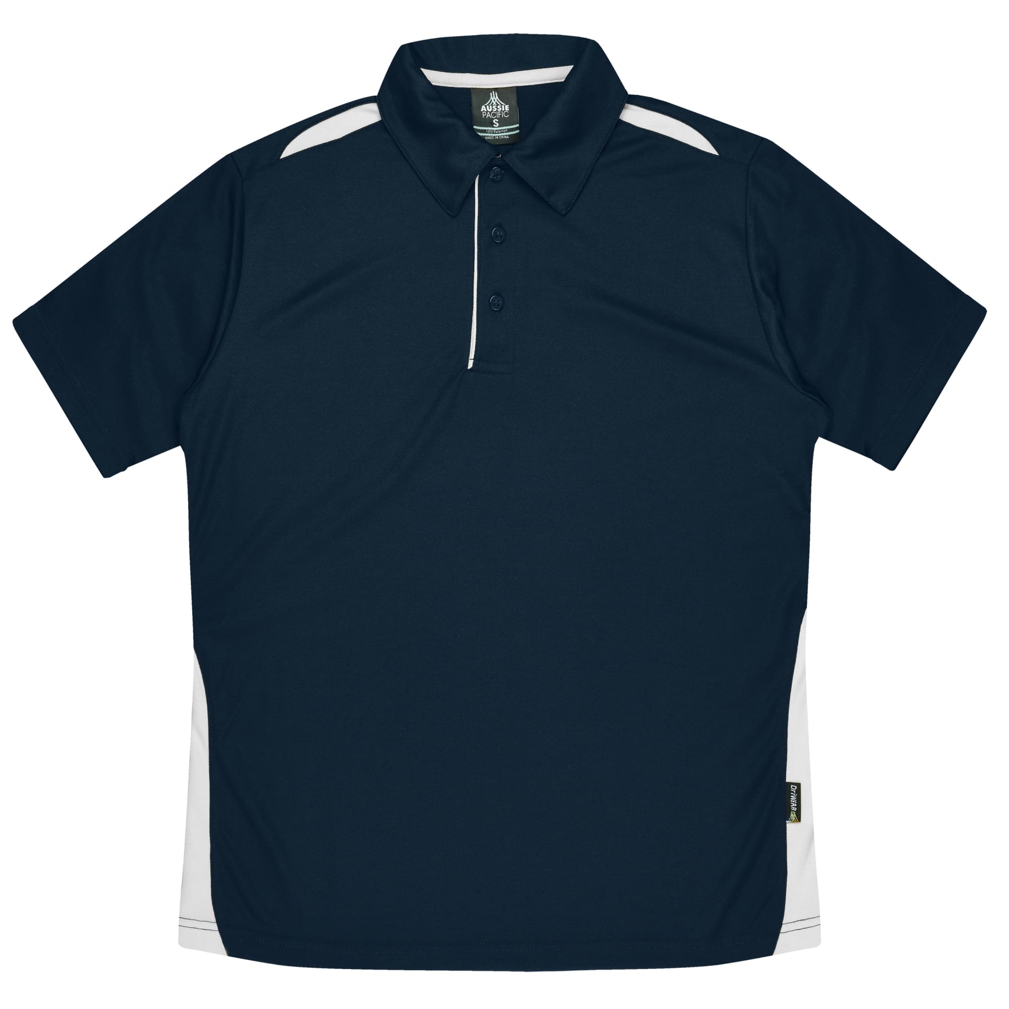 PATERSON KIDS POLOS RUNOUT - N3305 Image NAVY/WHITE