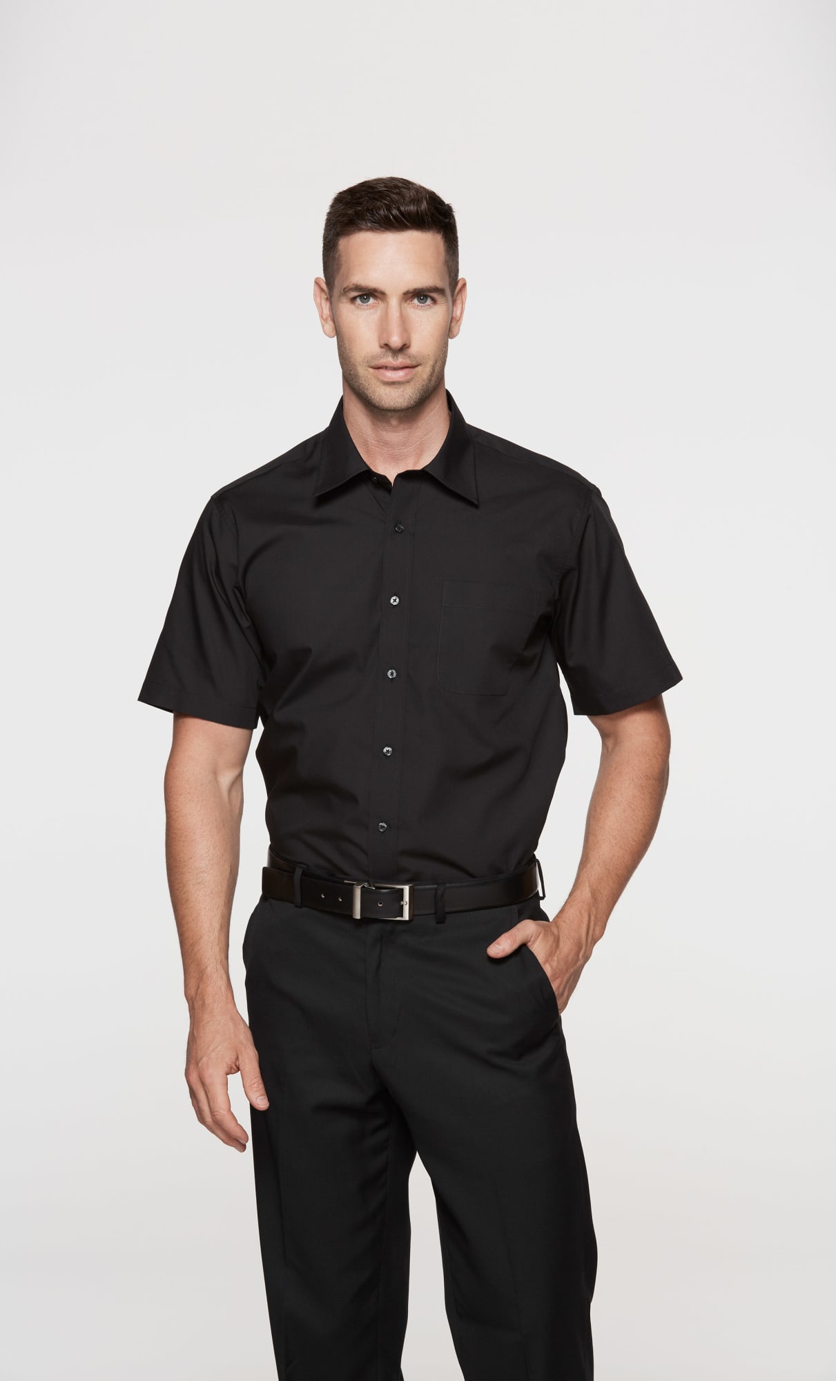 KINGSWOOD MENS SHIRT SHORT SLEEVE - N1910S Image