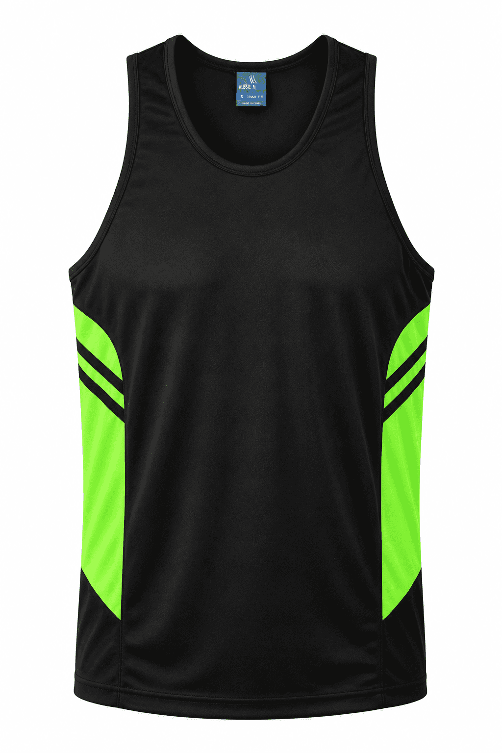 BLACK/NEON GREEN