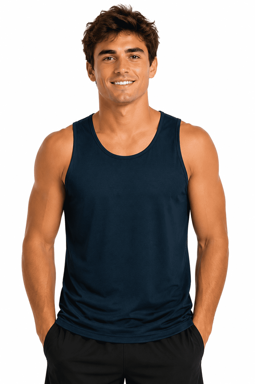 BOTANY MENS SINGLETS