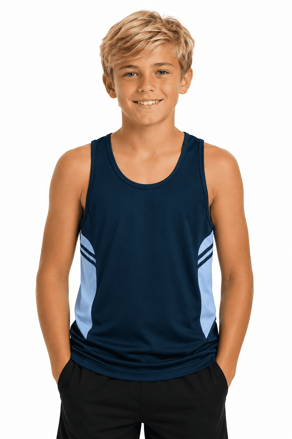 TASMAN KIDS SINGLETS