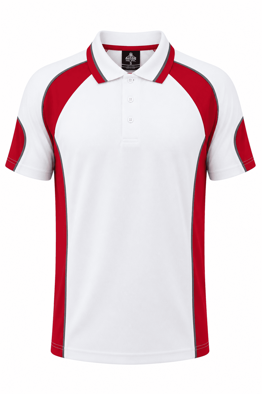 WHITE/RED
