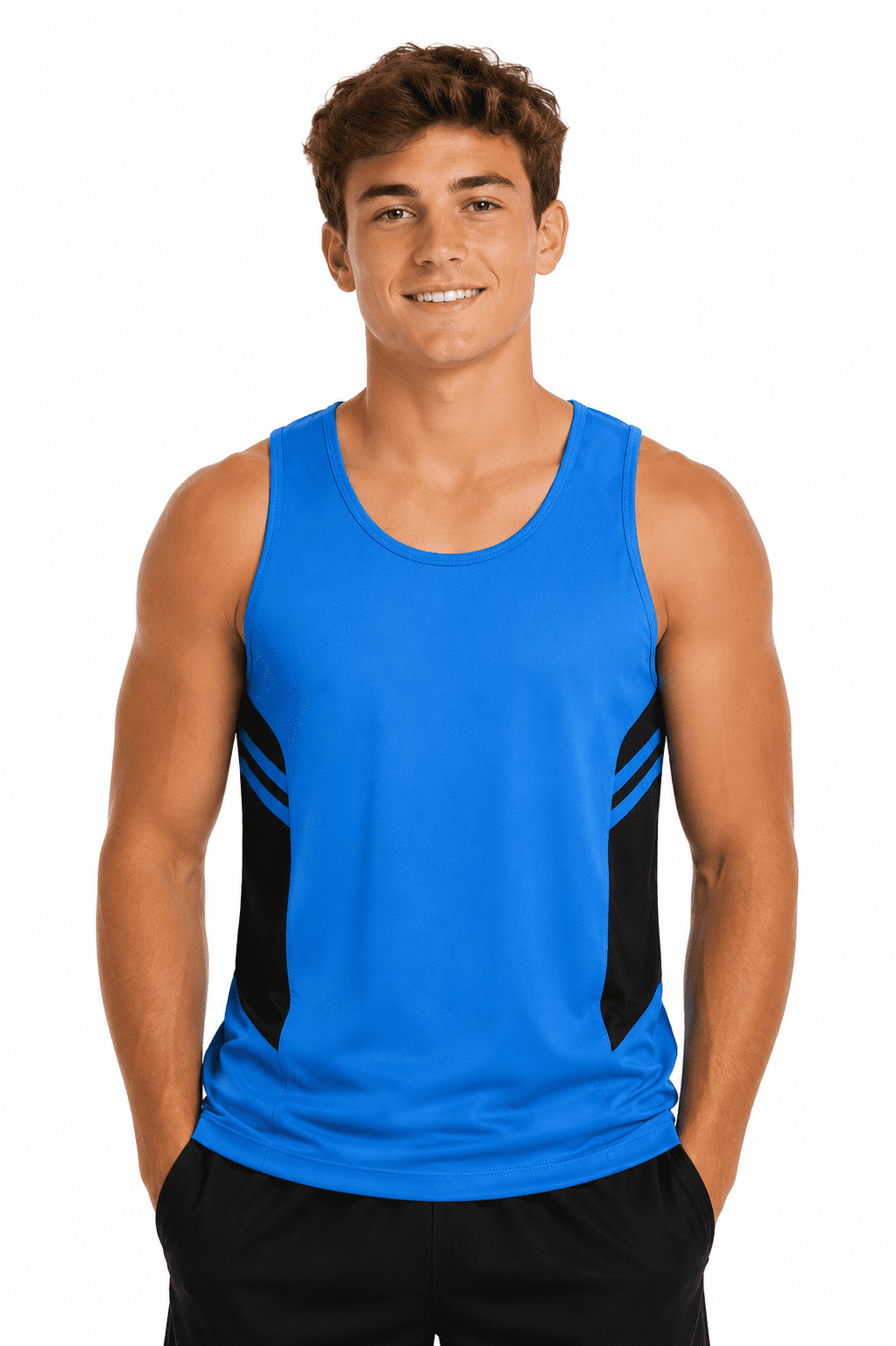 TASMAN MENS SINGLETS