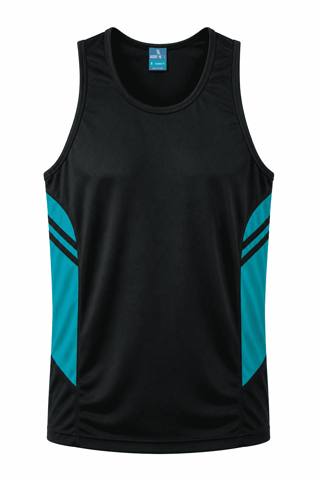 BLACK/TEAL