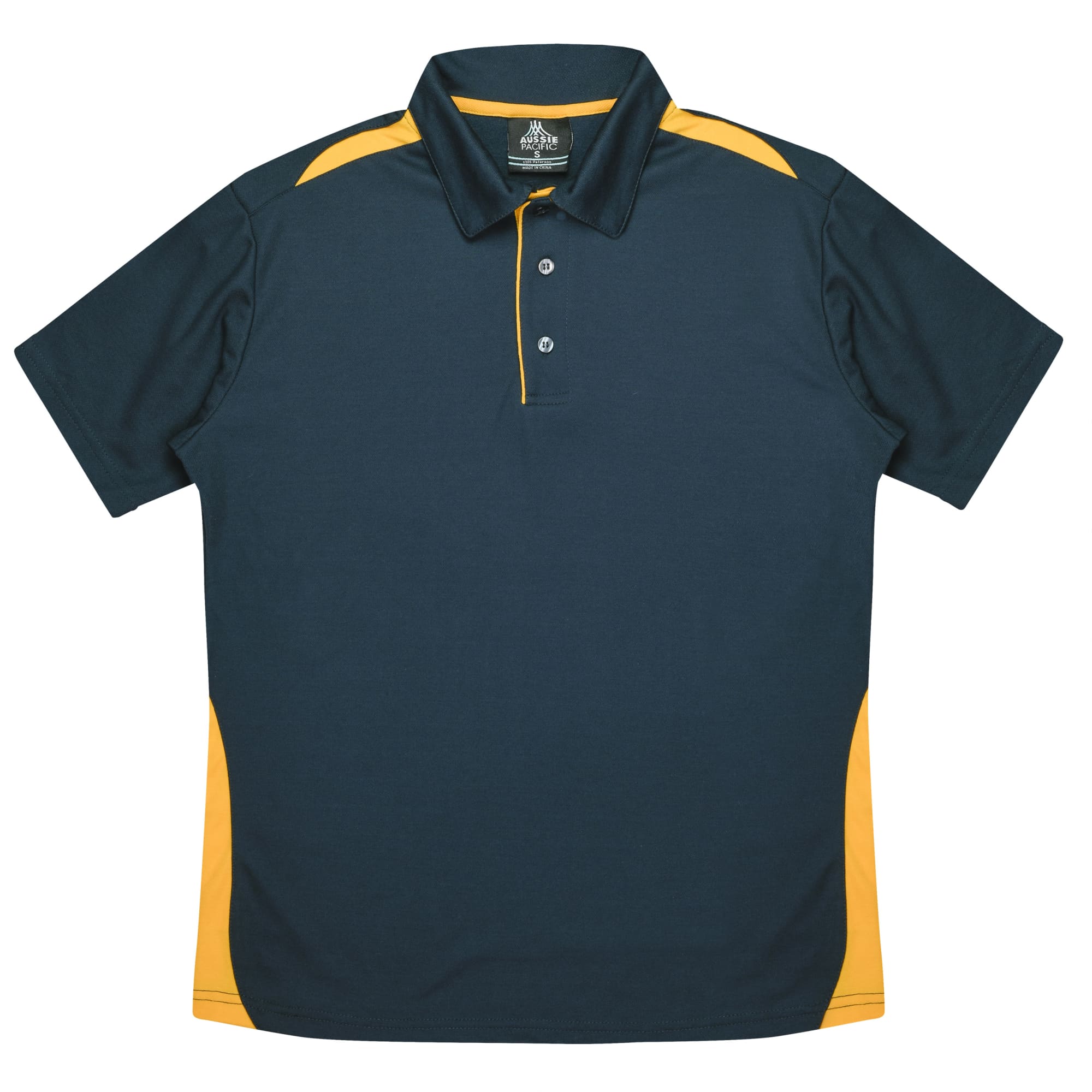 PATERSON KIDS POLOS RUNOUT - N3305 Image NAVY/GOLD