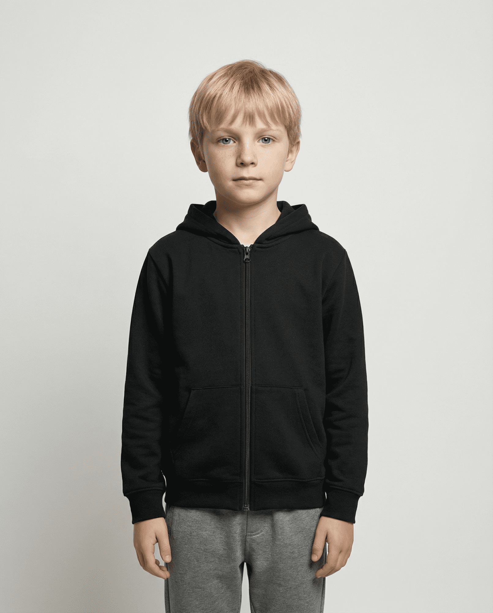 QUEENSCLIFF ZIP KIDS HOODIES
