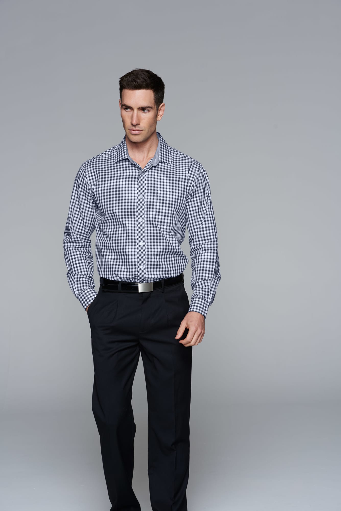 BRIGHTON MENS SHIRT LONG SLEEVE - N1909L Image