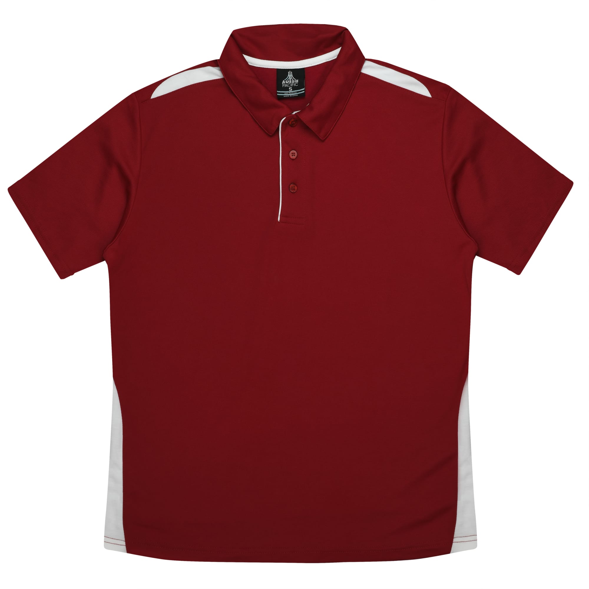 PATERSON KIDS POLOS RUNOUT - N3305 Image RED/WHITE