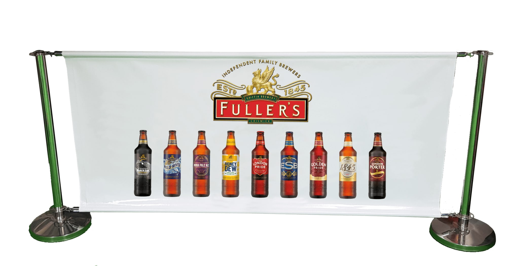 Outdoor Stand Set + Polyester Banner 1930mm x 850mm