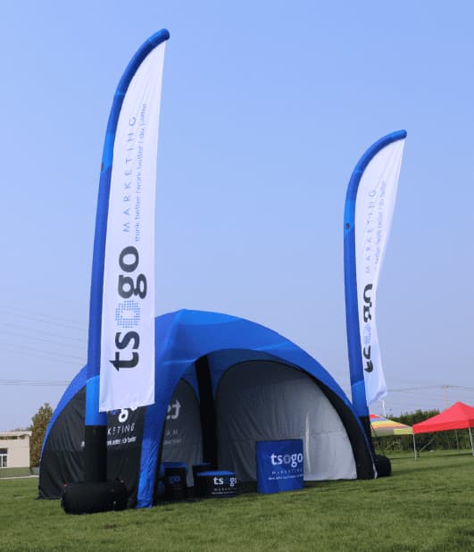 8m Inflatable Giant Flag promotional product