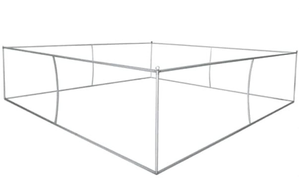 Tension Fabric Display -Square Hanging Frame 2438mm x 1067mm