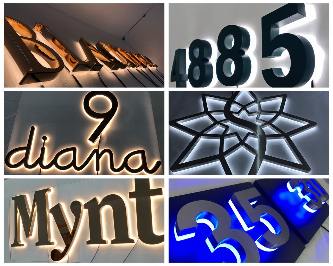 Illuminated LED Signage