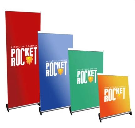 Mini Pull Up Banner 400mm x 1600mm