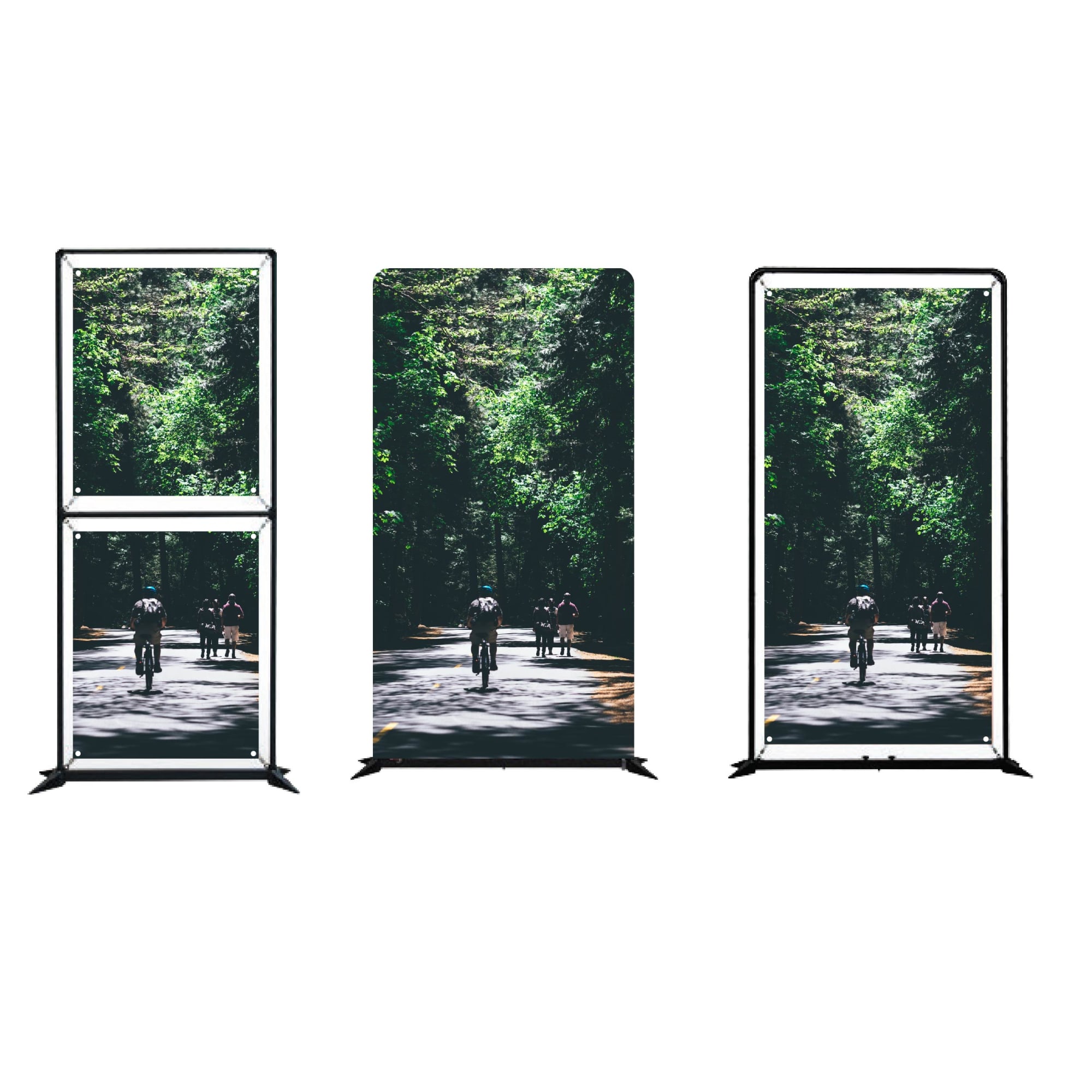 Multi Purpose Floor Display 1200mm x 2300mm Polyester Sleeve