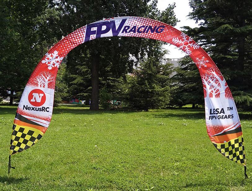 Arch Banner 3000mm x 2500mm