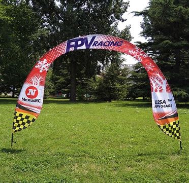 Run Through Arch Banner