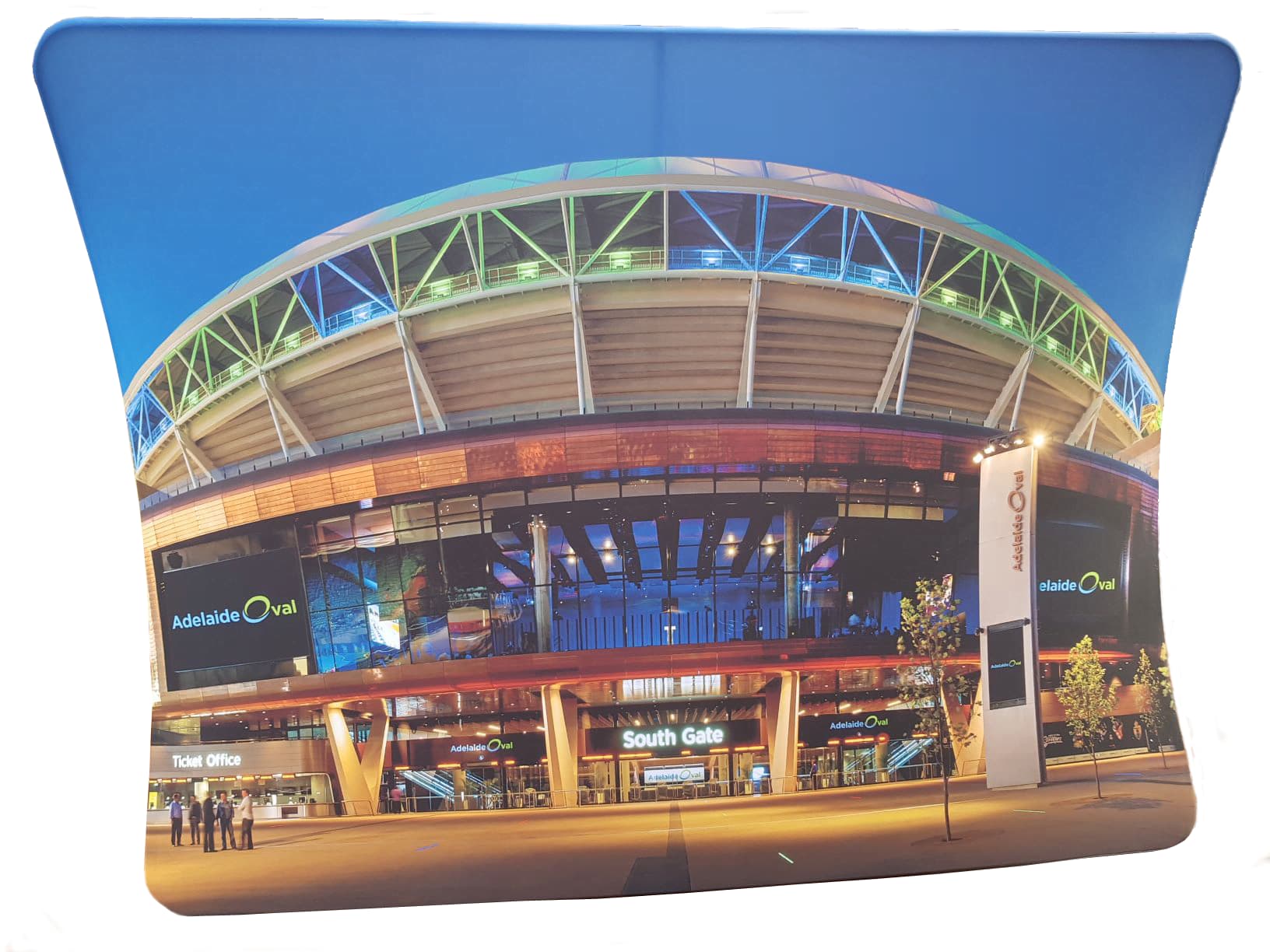 Stretch Fabric Display / Tension Fabric Display U-Shape 3000mm x 2280mm Single Sided Print