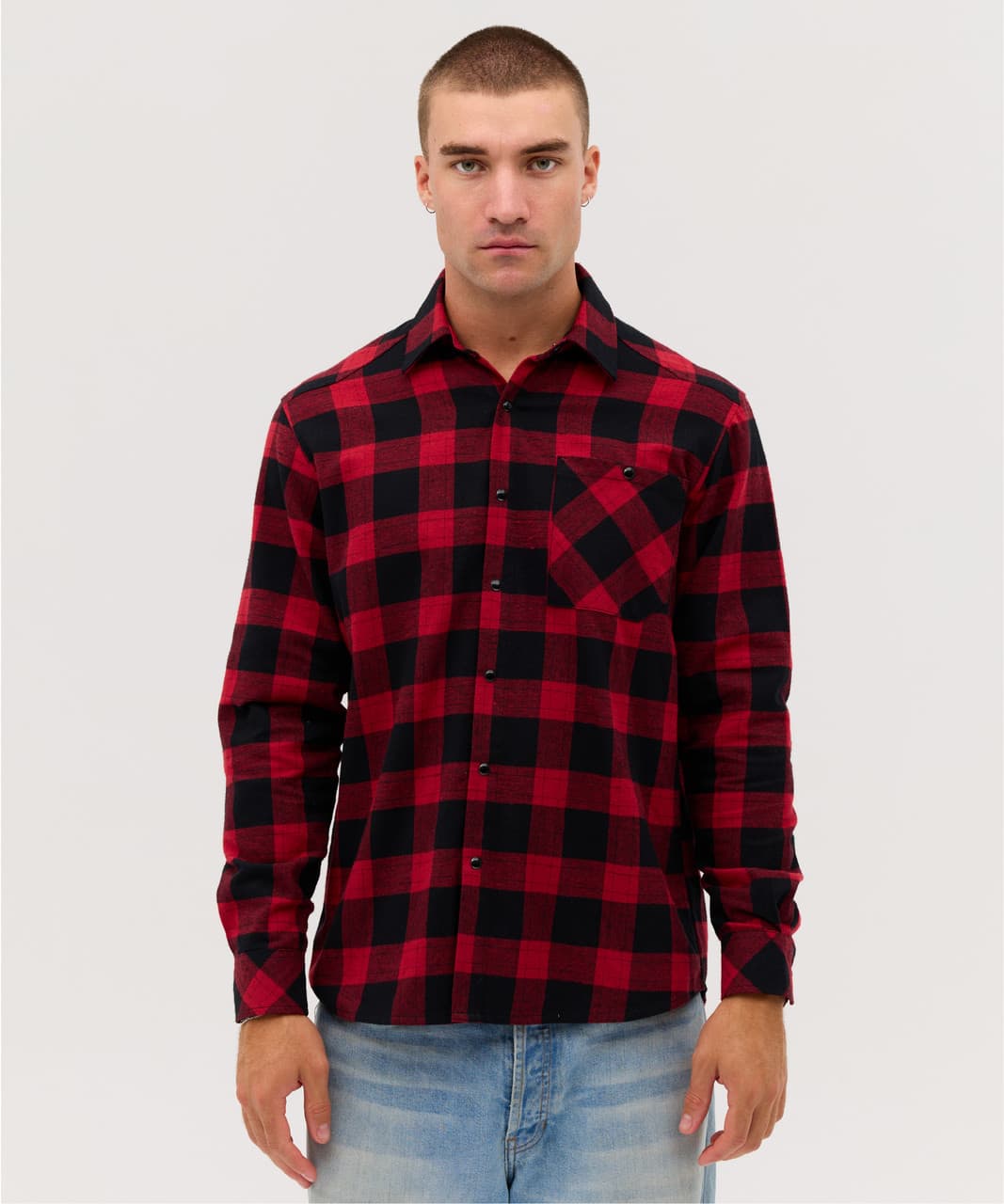 Base Flannel Long Sleeve Shirt