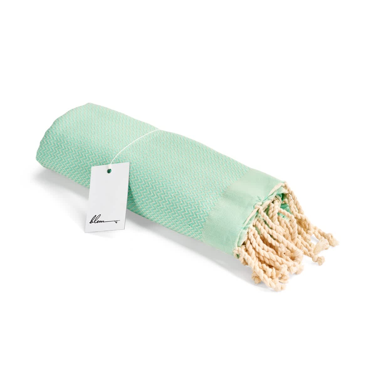 Mint Lime Beach Towel
