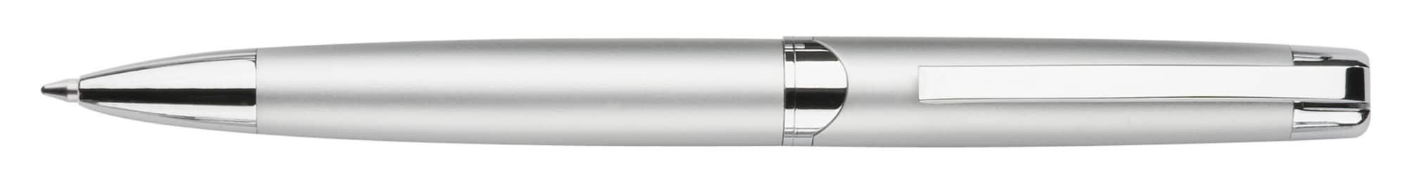 Berlin Series - Twist Action Metal Ballpoint Pen - Silver