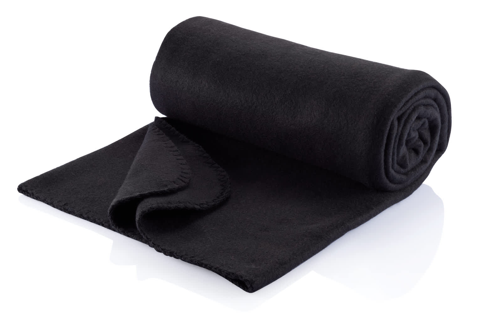 Polar Fleece Travel Rug - Black