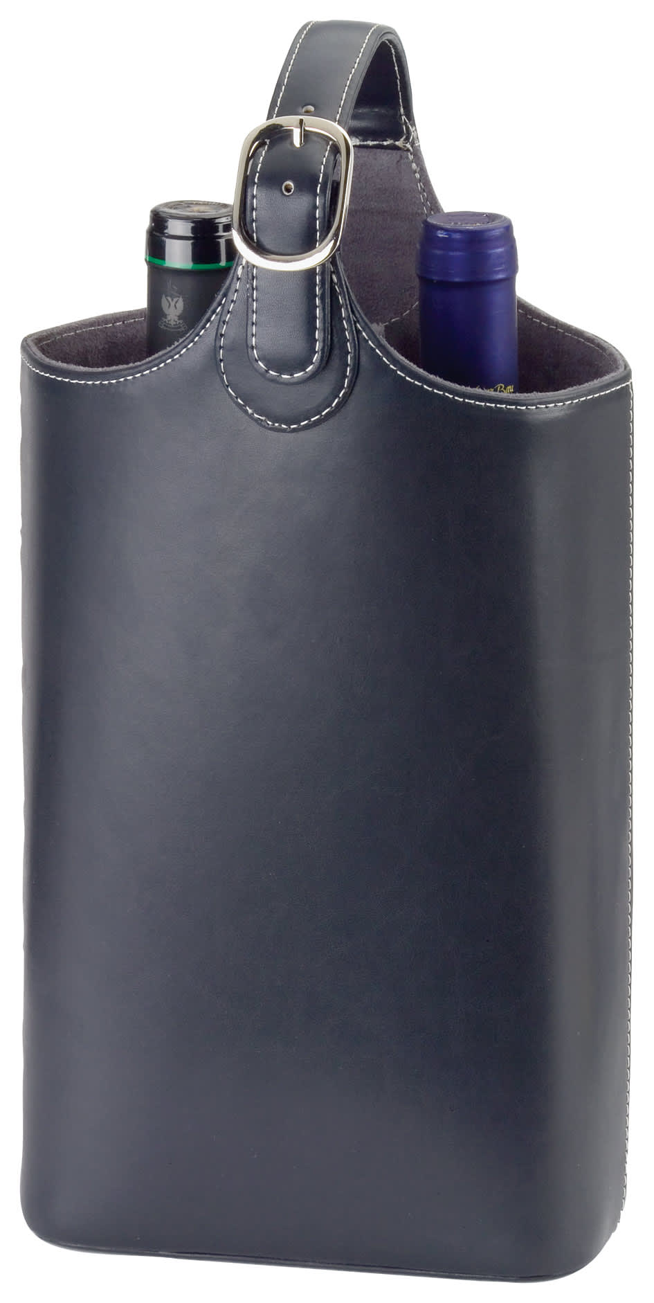 Bonded Leather Wine Carrier