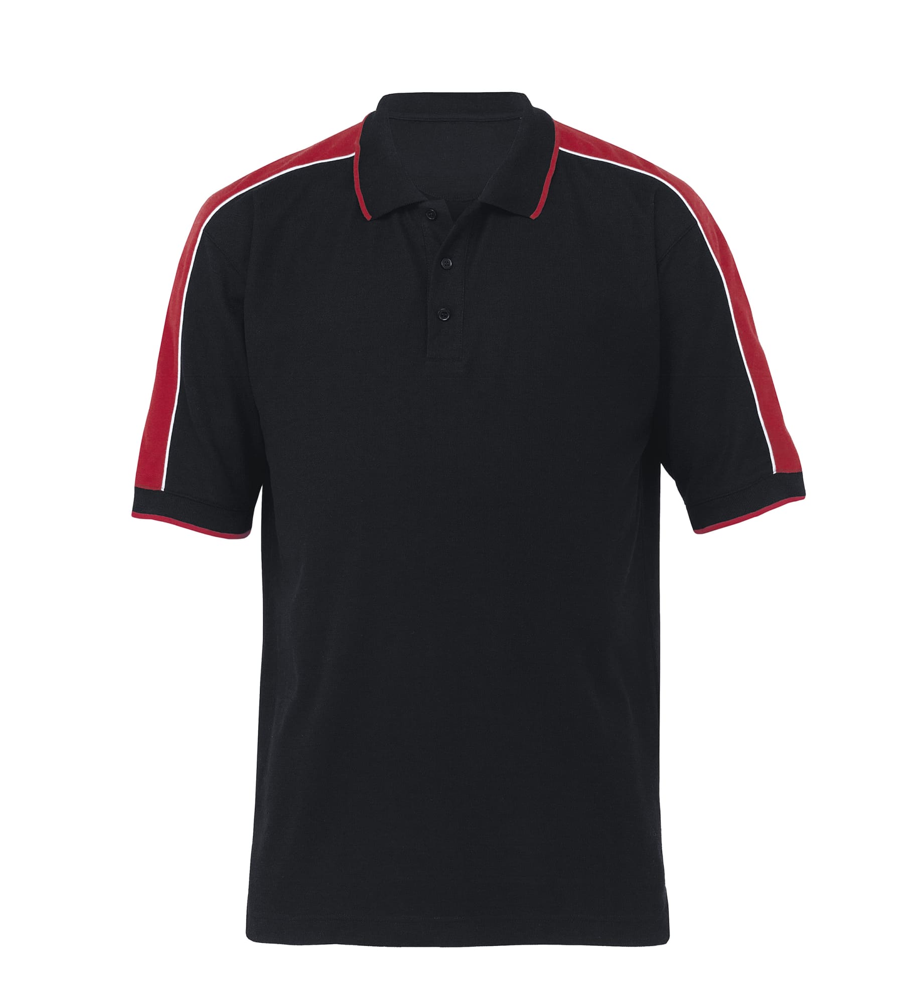 Shoulder Stripe Polo