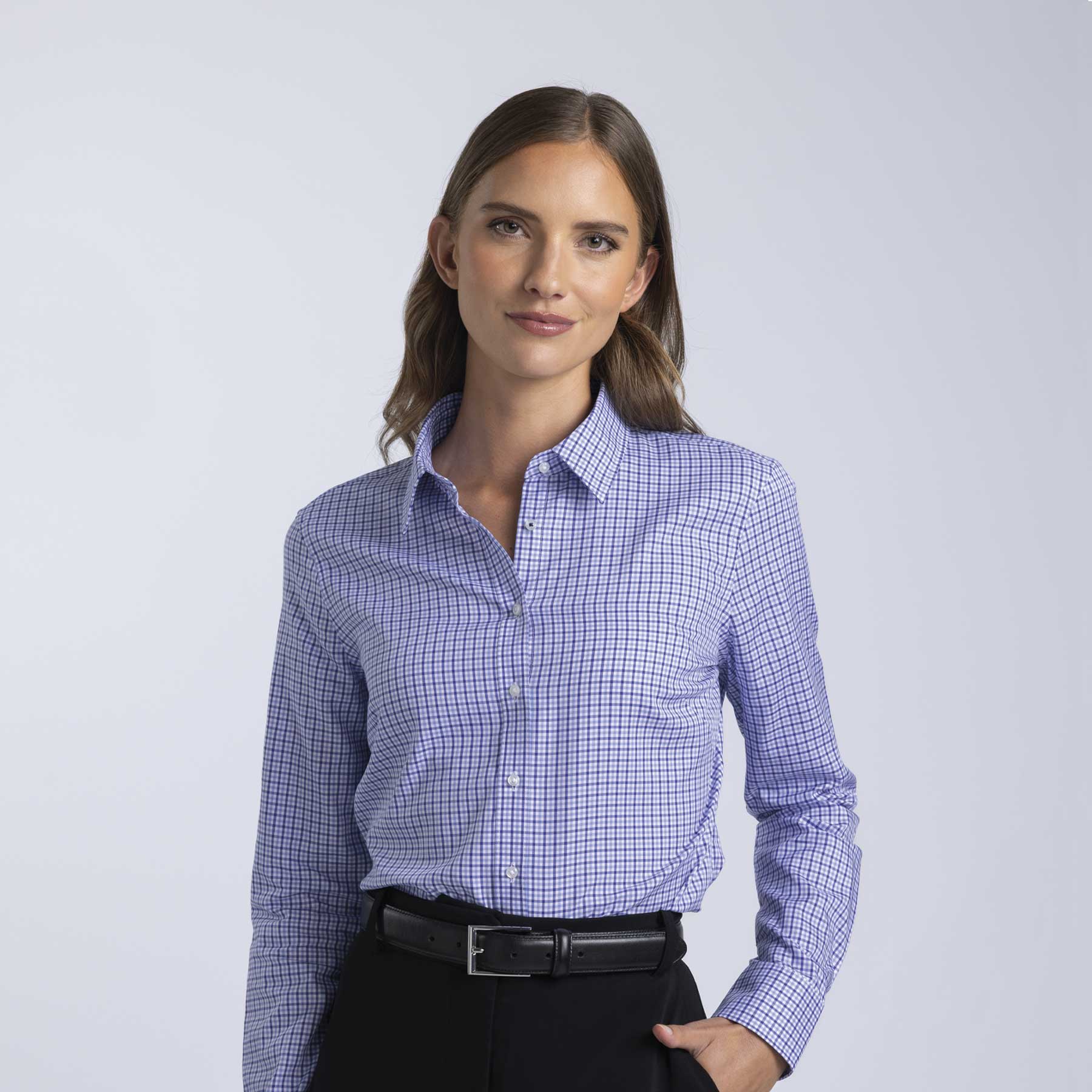 Barkers Corporate Stamford Check Shirt – Womens