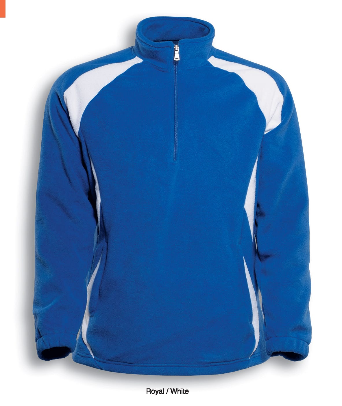 Unisex Adults 1/2 Zip Sports Pull Over Fleece
