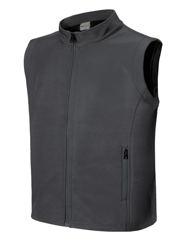 Mens Softshell Vests - CJ1638 Image CHARCOAL