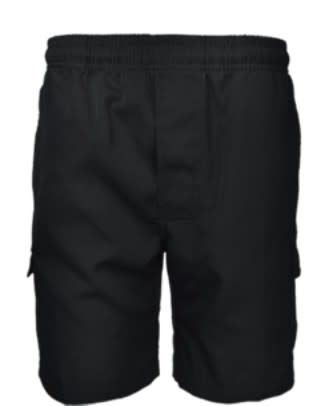 Kids School Cargo Shorts - CK1403 Image BLACK