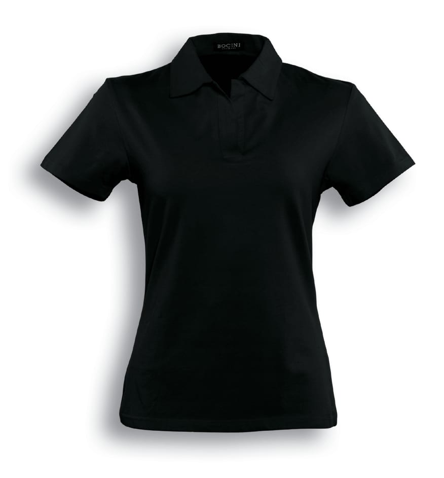 Ladies Cotton Spandex Polo