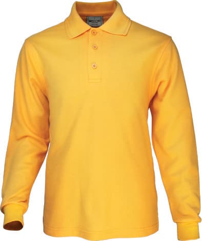 Kids Long Sleeve Basic Polo