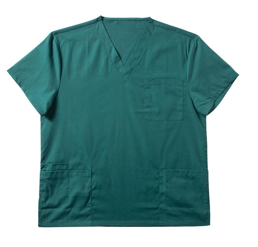 Ladies Scrubs Top - CS1642 Image GREEN