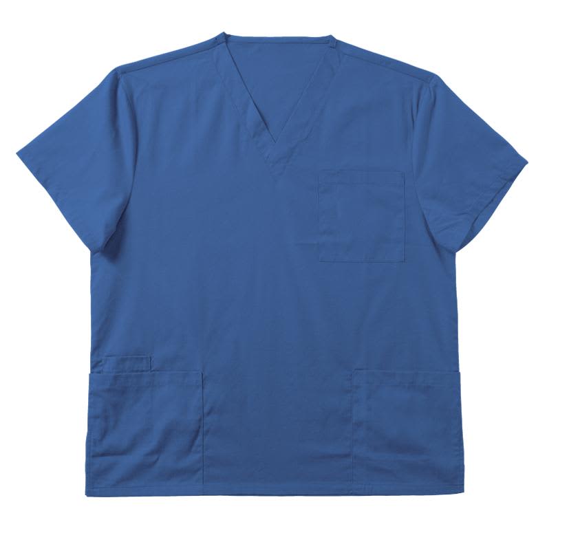 Ladies Scrubs Top - CS1642 Image ROYAL