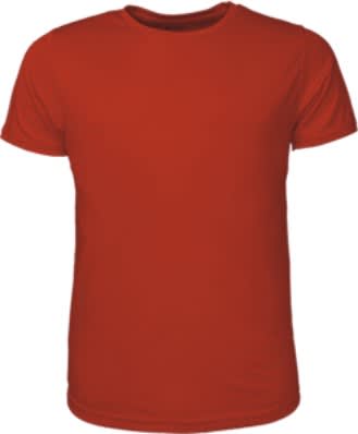 Kids Brushed Tee Shirt - CT1424 Image RED