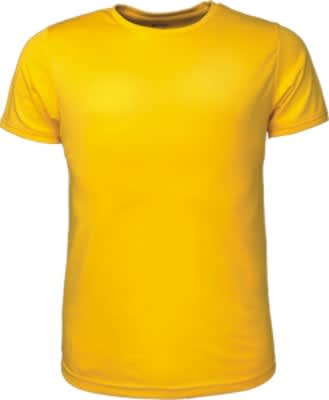 Kids Brushed Tee Shirt - CT1424 Image YELLOW