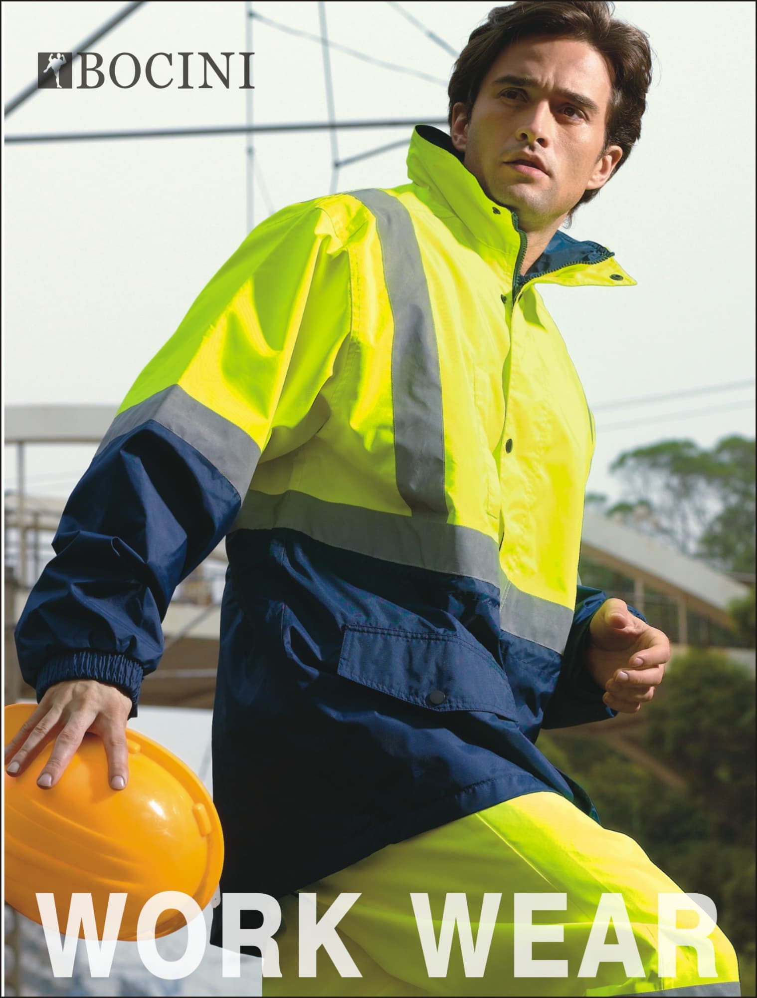 Unisex Adults Hi-Vis Mesh Lining Jacket With Reflective Tape
