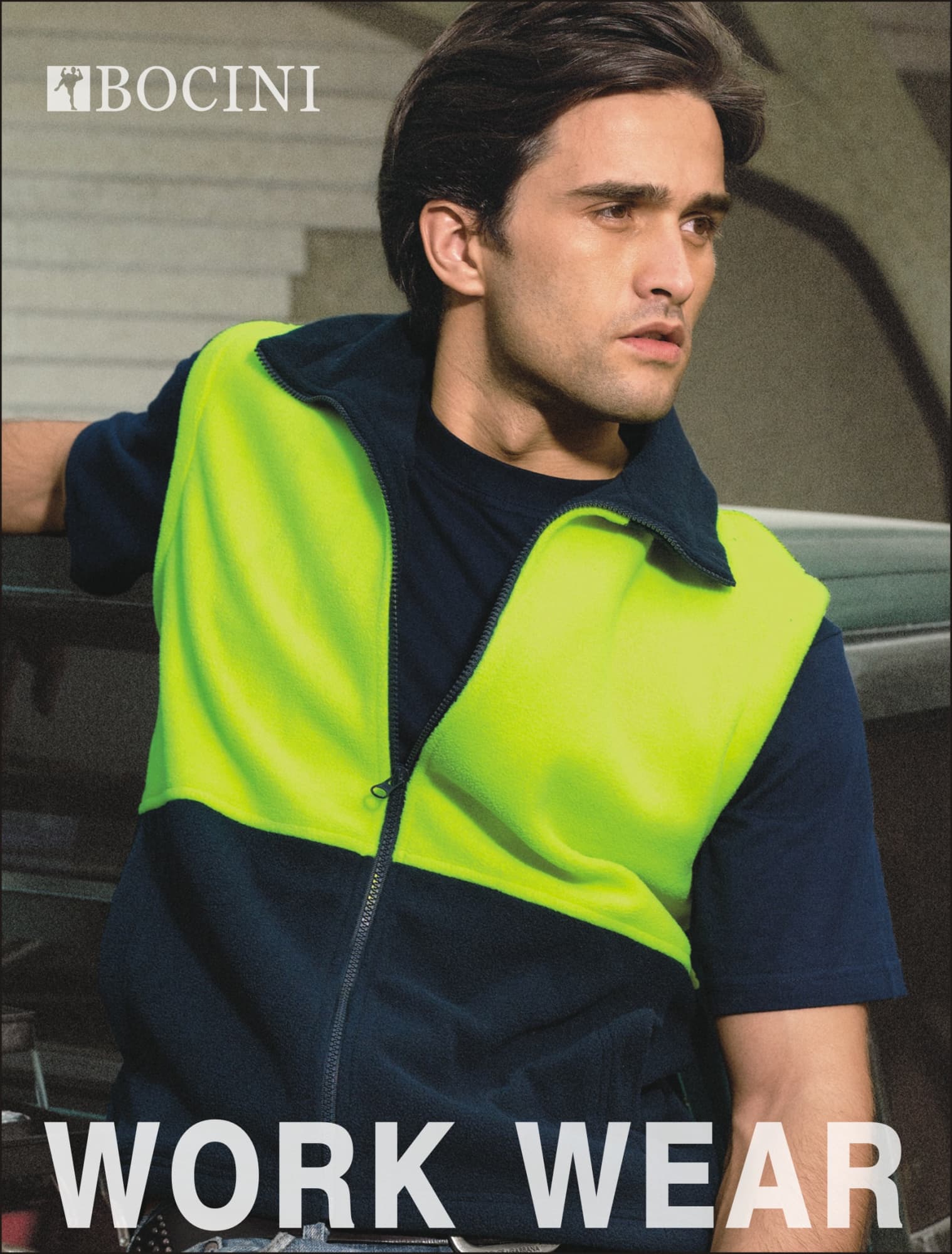 Unisex Adults Hi-Vis Polar Fleece Vest