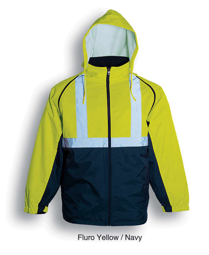 Unisex Adults Hi-Vis 3 In 1 Jacket With Reflective tape