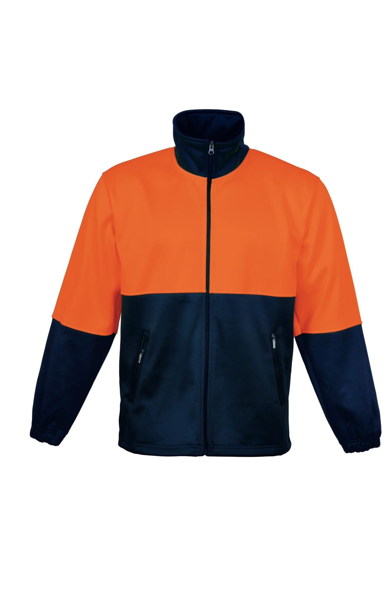 Unisex Adults Hi-Vis Full Zip Fleece
