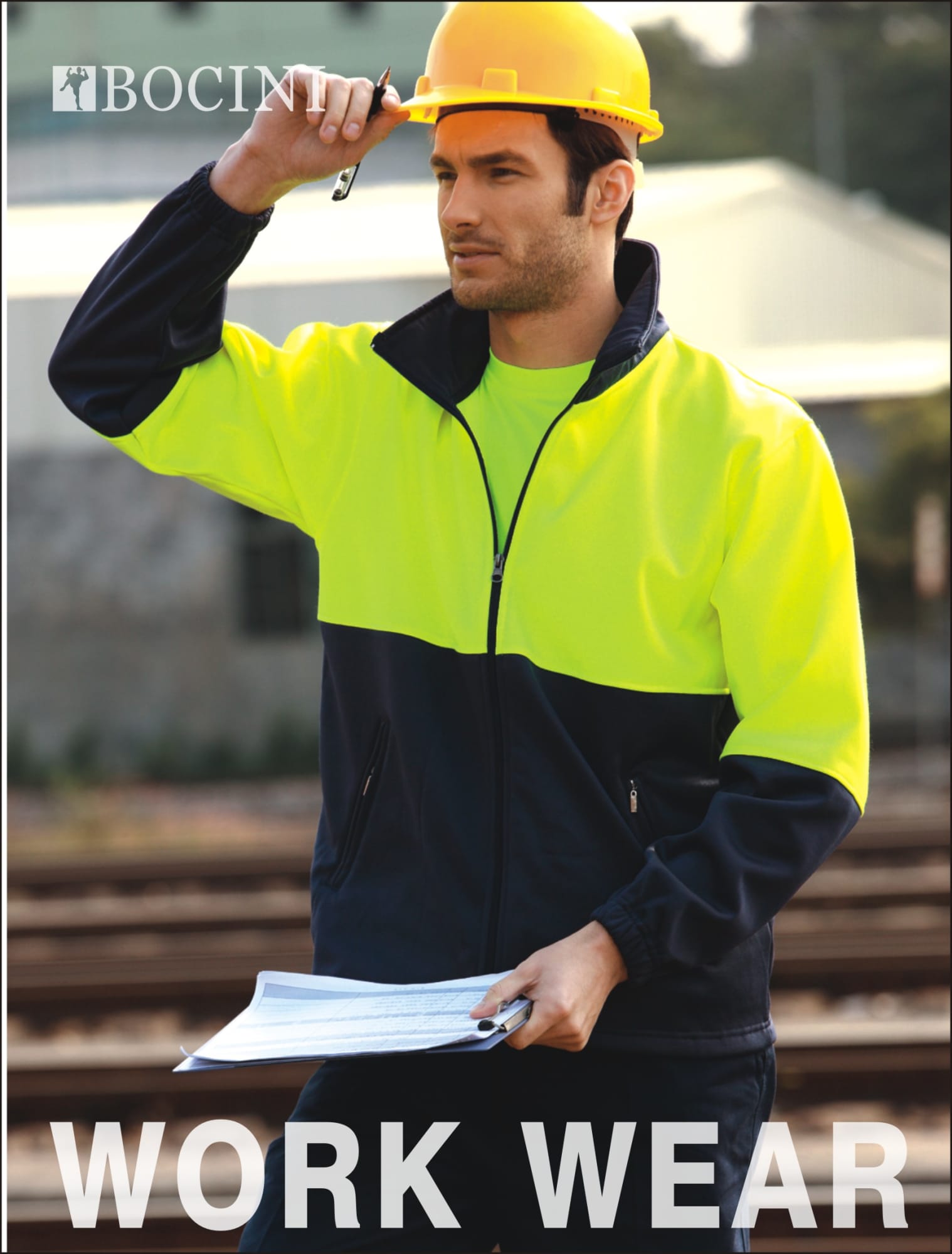 Unisex Adults Hi-Vis Full Zip Fleece