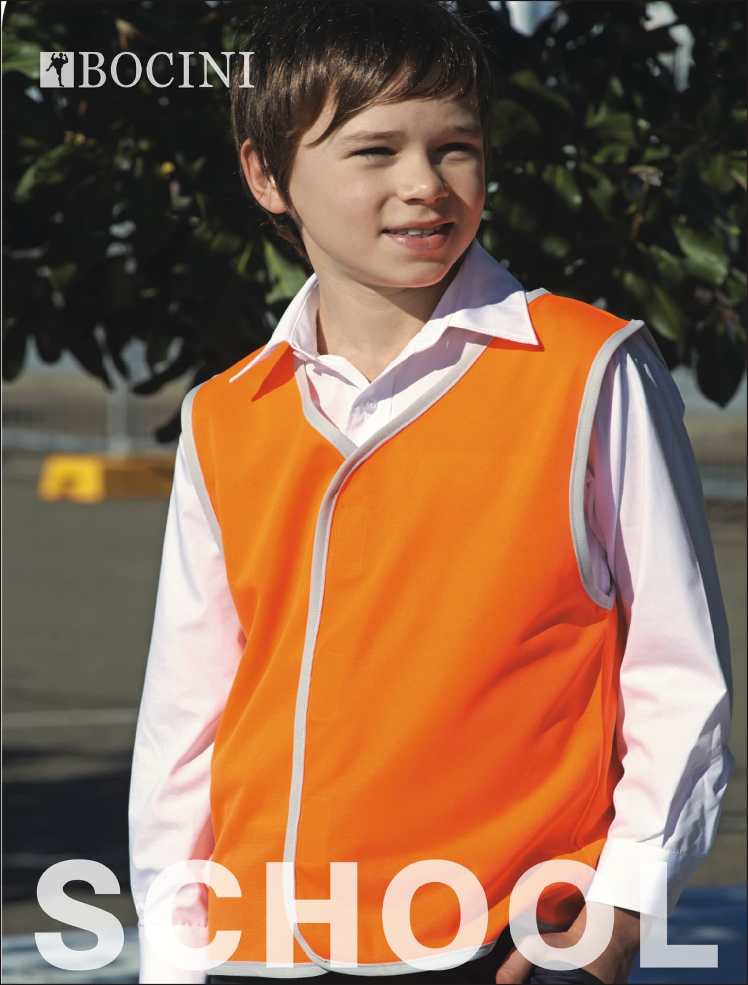 Kids High-Vis Safety Vest - SJ1318 Image