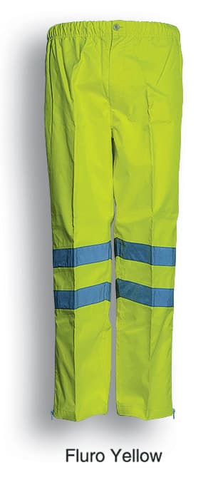 Unisex Adutls Hi-Vis Pants With Reflective Tape
