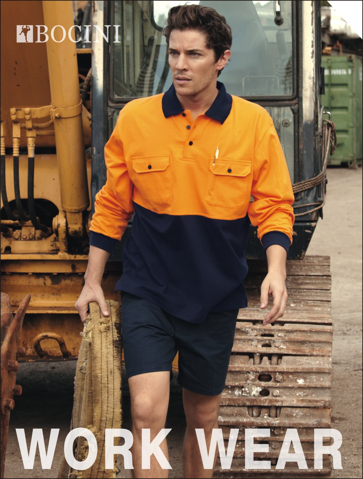 Unisex Adults Hi-Vis Cotton Jersey Polo L/S