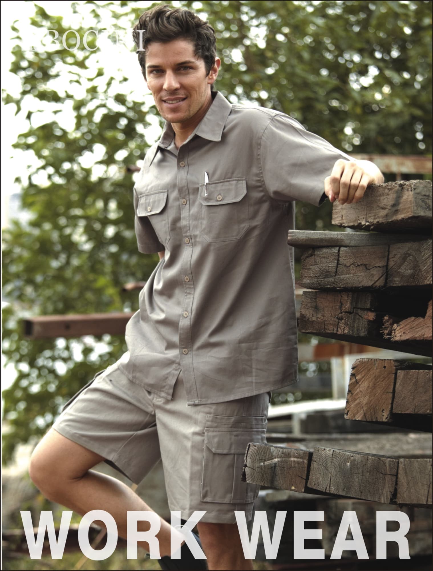 Unisex Adults Cotton Drill Work Shirt S/S