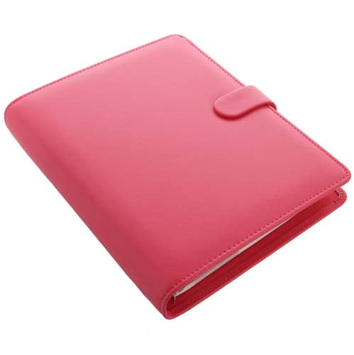 Ff Saffiano A5 Organiser Peony