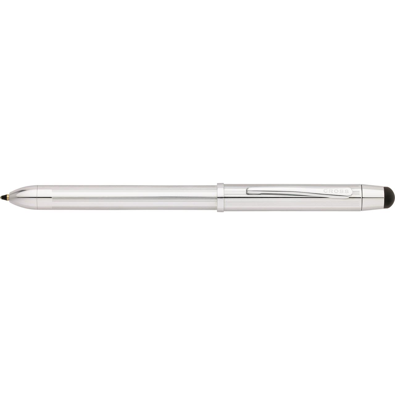 Cross Tech3+ Lustrous Chrome Multi Function Pen with Stylus